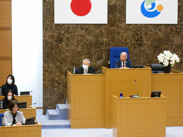 定例議会 一般質問